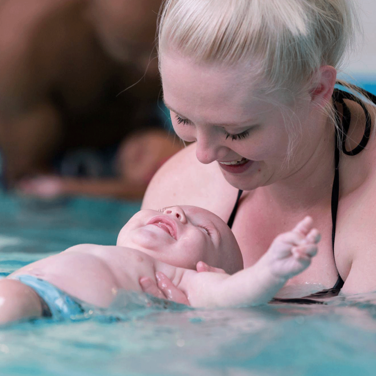 Baby Swimming - Baby and Mum